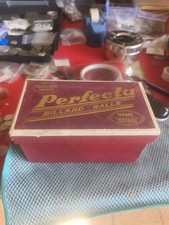 SET PALLE DA BILIARDO VINTAGE PERFECTA CON SCATOLA ORIGINALE Nuovo Usura Tempo