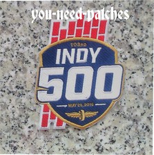 Maglia 103° 2019 Indy Indianapolis 500 Racing Logo Perga Auto Racing Evento Cucita 