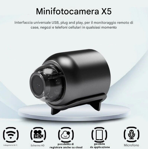 Mini telecamera 1080p - hd,
