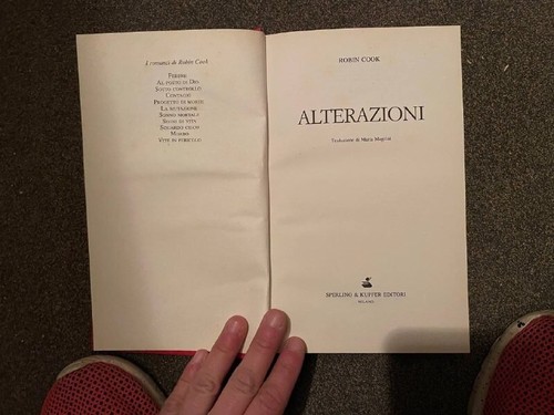Robin cook alterazioni - robin,