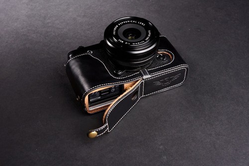 Borsa mezza fotocamera - , vera