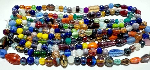 Mix perline vetro lucentezza - mix, perline,