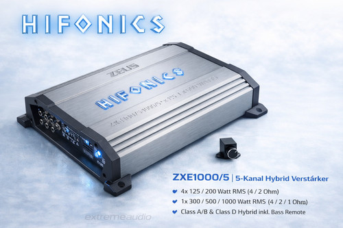Hifonics zxe1000 classe b - hifonics, a/b