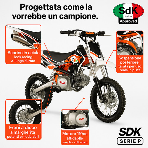 Pit bike 110cc kayo - bike,