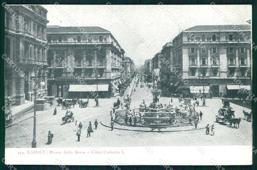 Napoli città piazza borsa - napoli,