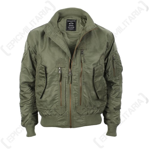 Tactical flight jacket - us,