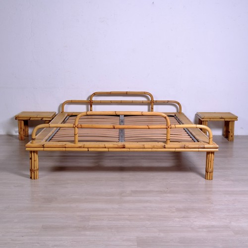 Letto matrimoniale bambù - matrimoniale,