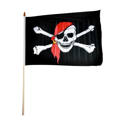 Bandiera pirata 47x30 - bandiera,