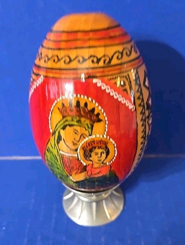 Icona pasquale legno - icona,