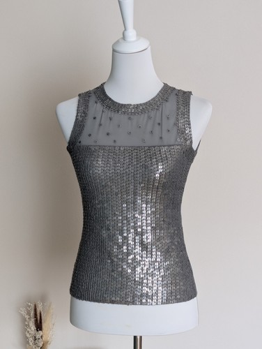 Top vie rose argento - en,
