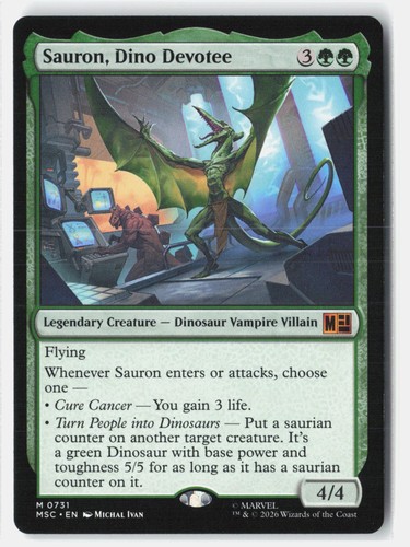 Sauron dino devotee magic - sauron,,