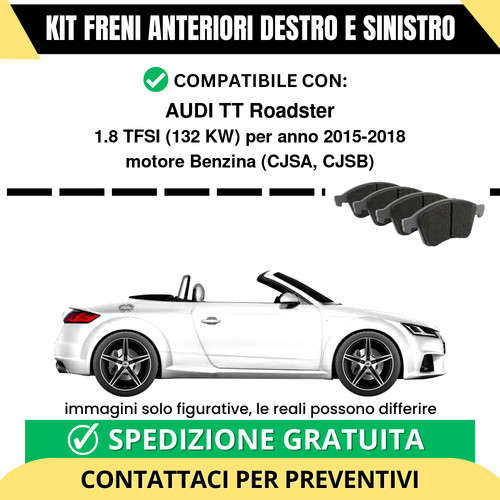 Pastiglie freno anteriori per - pastiglie,