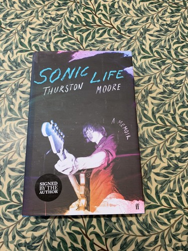 Thurston moore signed - moore, book