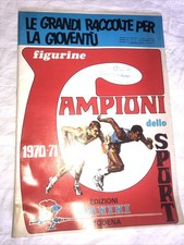 ALBUM DI FIGURINE PANINI CAMPIONI DELLO SPORT 1970-71