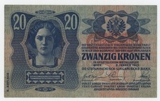 Austria 20 corone 2-1-1913