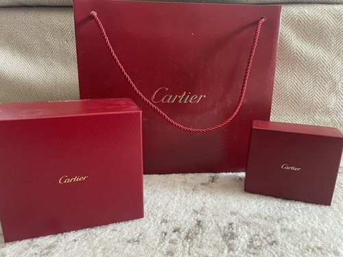 Authentic empty cartier bag - authentic,