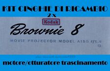 ★KIT CINGHIE DI RICAMBIO 2 x PROIETTORE KODAK BROWNIE A 15 G★