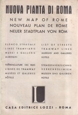 Nuova Pianta Di Roma - Lozzi - 1° edizione -