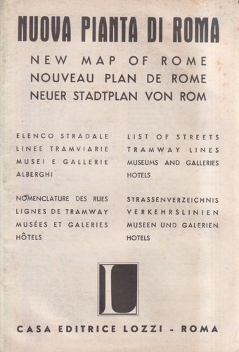 Nuova pianta roma - pianta, lozzi