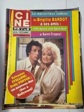 Magazine Ciné Revue Avril 84 Stalonne-dolly Parton-bardot
