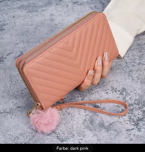 Portafoglio donna clutch con