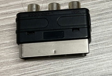 Adattatore alta qualità da Scart maschio a 3 connettori RCA femmina