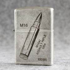 Accendino Zippo 121FB Argento