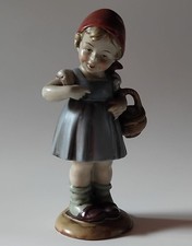 statuina in porcellana della serie "Hilla Peyk & Bertram" Wagner & Apel