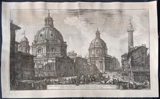 Stampa antica Piranesi roma