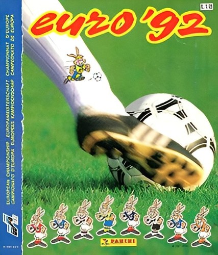 Panini uefa euro svezia - uefa, 1992