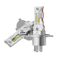 KIT 2 Lampade  LED H4 46W 6000K Plug&Play 6000lm BiLed Faro Auto 1:1 con Alogena