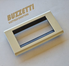 Bticino 4714BE placca Living Classic beige bianco panna 4 moduli