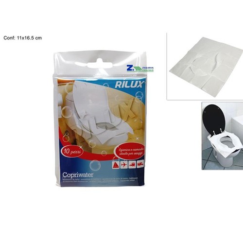 Set copriwater in carta - 10, pz.