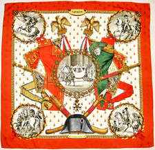 Sciarpa Hermes Napoleone - 36"