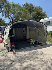 Tenda Familiare da 6 posti con veranda esterna - Beige/Grigia