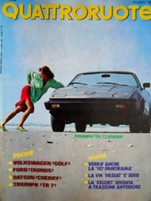 Quattroruote 296 1980 Triumph