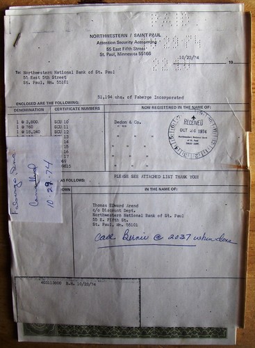 Stock certificato rayette inc - rayette,