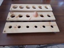 Idea regalo: Porta uova oca, gallina e quaglia (Cod. 9)