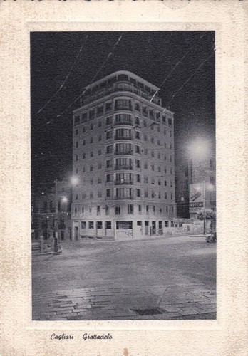 Cagliari grattacielo 1956 - cagliari:,