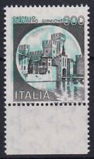 REPUBBLICA 1980-92 CASTELLI 600 LIRE VARIETA' STAMPA AZZUURRO SPOSTATA G.I MNH**