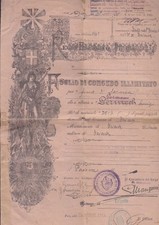FOGLIO DI CONGEDO REGIO