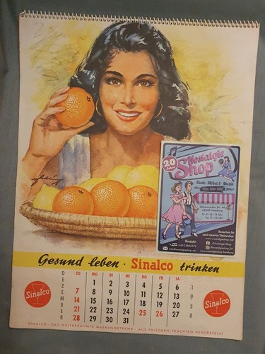 Calendario pubblicitario - calendario,