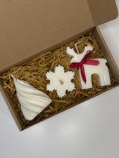 Set Di 3 Candele Natalizie