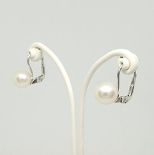 Orecchini oro bianco 18 kt 750