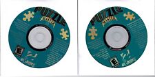 Lotto 2 Puzzle Master 3 pezzi nuovi cd in custodia Win10 - XP 200+ puzzle