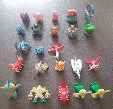 Lotto 23 Pokemon Tomy mini figure vintage Nintendo pupazzi Lugia Suicune Groudon