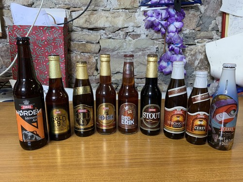 Set bottiglie birra ceres - birra,