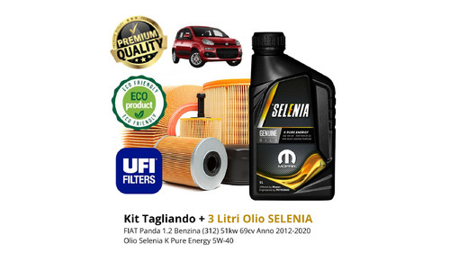 Kit tagliando fiat panda 2 - tagliando,