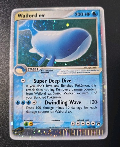 Pokemon tcg wailord 100 - pokemon, ex