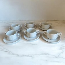 Sevizio Da 6 Da Consommé Fine Porcellana Tognana Andrea Fontebasso